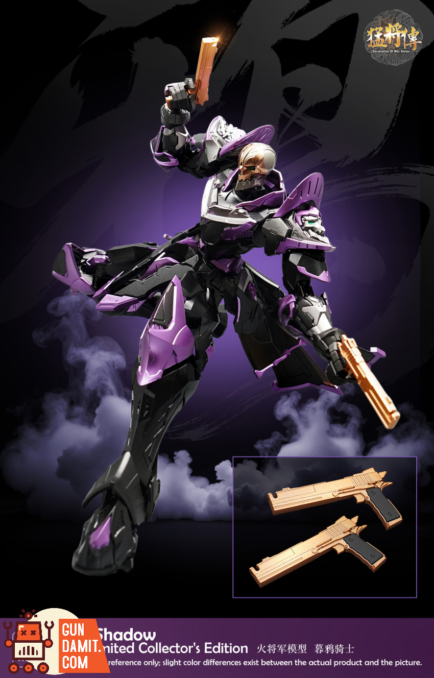 Hot General 1/100 MJZ-05 Dusk Crow Knight Night Paint Limited Ver. - View 8 Hot General 1/100 MJZ-05 Dusk Crow Knight Night Paint Limited Ver. - View 8