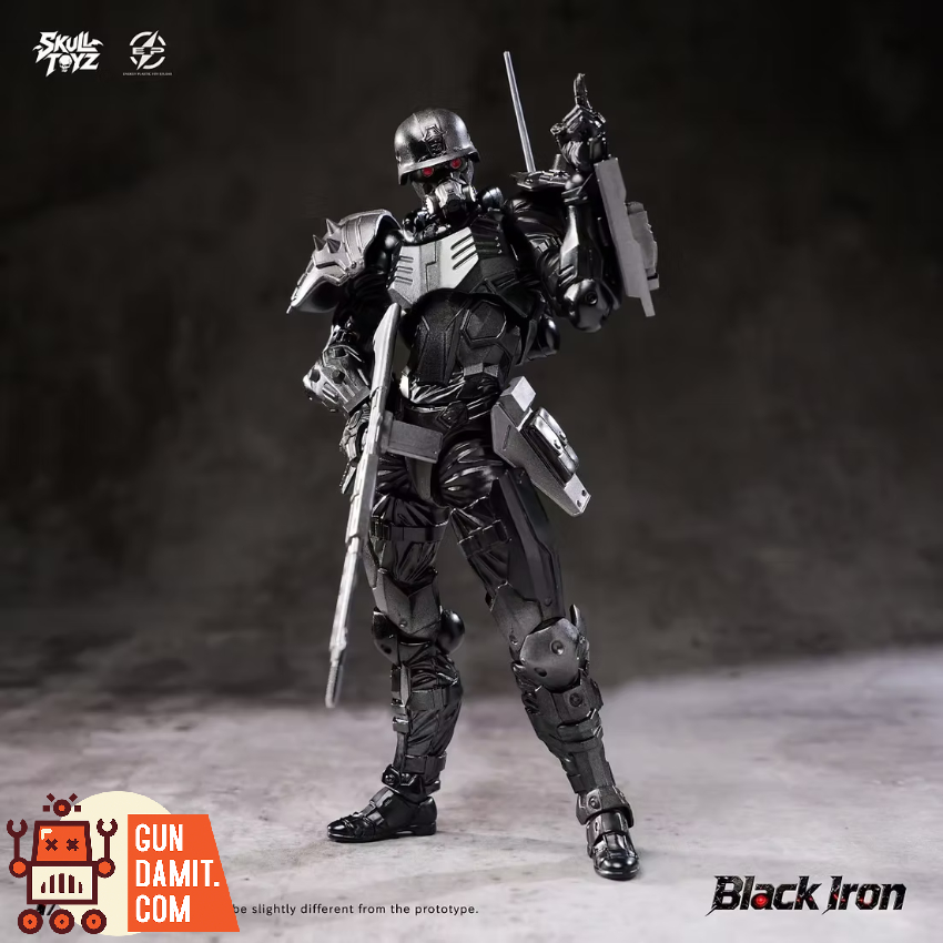 Skull Toyz x Snake 1/12 SK003-B Black Iron Cyber Team - View 5 Skull Toyz x Snake 1/12 SK003-B Black Iron Cyber Team - View 5