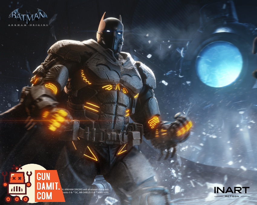 INART 1/12 MAG G0013 Batman: Arkham Origins Batman XE Suit - View 12 INART 1/12 MAG G0013 Batman: Arkham Origins Batman XE Suit - View 12