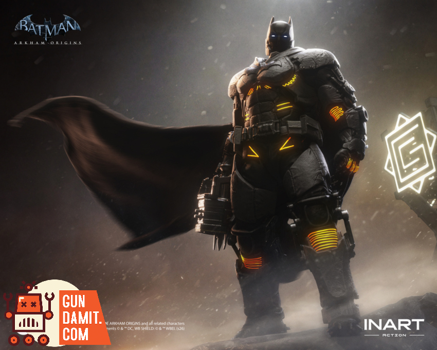 INART 1/12 MAG G0013 Batman: Arkham Origins Batman XE Suit - View 11 INART 1/12 MAG G0013 Batman: Arkham Origins Batman XE Suit - View 11