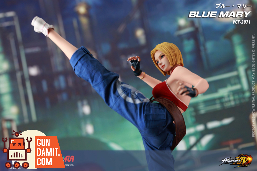 VERYCOOL 1/6 VCF-2071 The King of Fighters XIV Blue Mary - View 10 VERYCOOL 1/6 VCF-2071 The King of Fighters XIV Blue Mary - View 10
