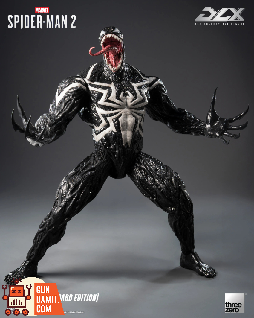 Threezero 3Z0967 Marvel's Spider-Man 2 DLX Venom Standard Version - View 3 Threezero 3Z0967 Marvel's Spider-Man 2 DLX Venom Standard Version - View 3
