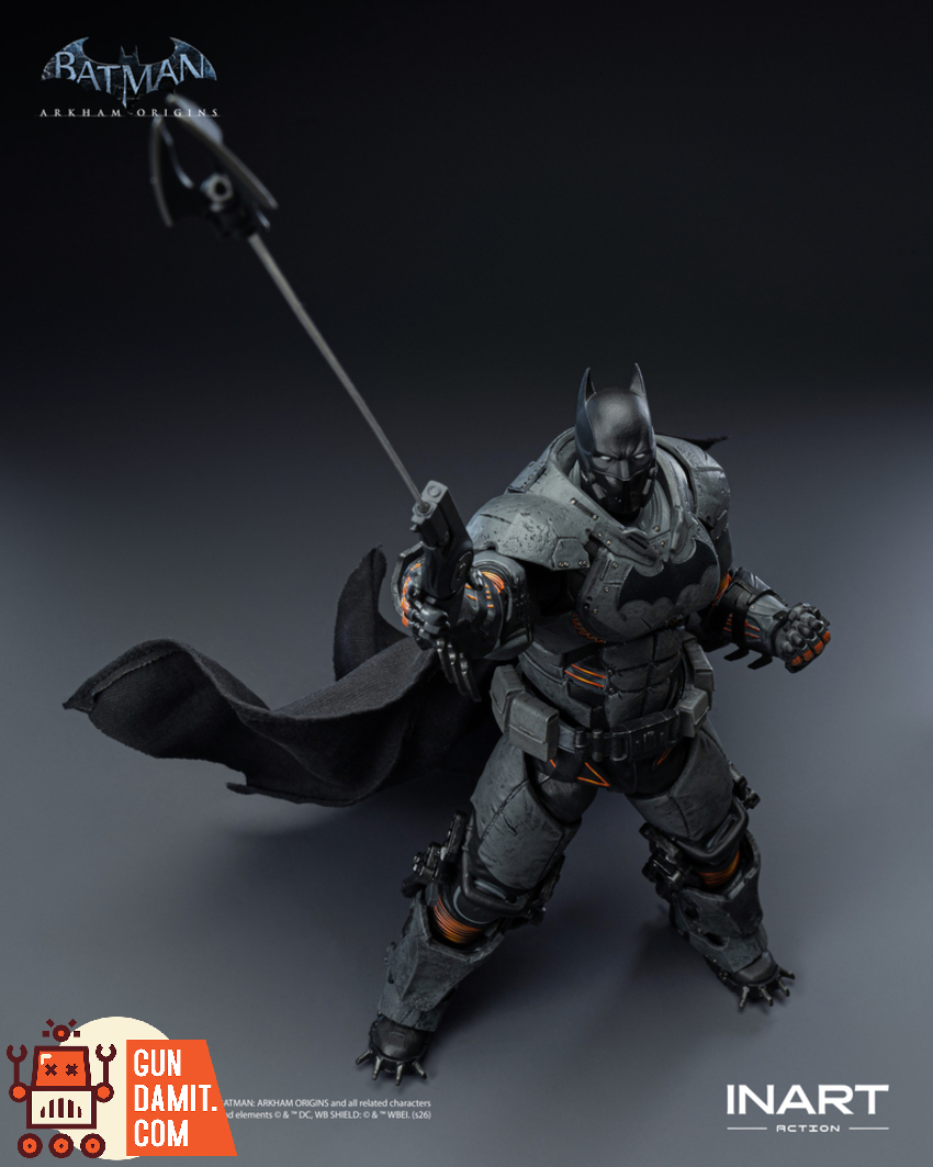INART 1/12 MAG G0013 Batman: Arkham Origins Batman XE Suit - View 8 INART 1/12 MAG G0013 Batman: Arkham Origins Batman XE Suit - View 8