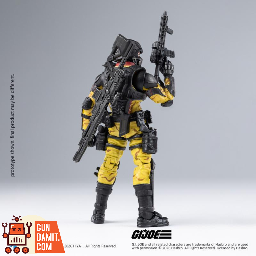 Hiya Toys 1/18 EMG0462 G.I. Joe Cobra Officer Python Patrol Version - View 3 Hiya Toys 1/18 EMG0462 G.I. Joe Cobra Officer Python Patrol Version - View 3