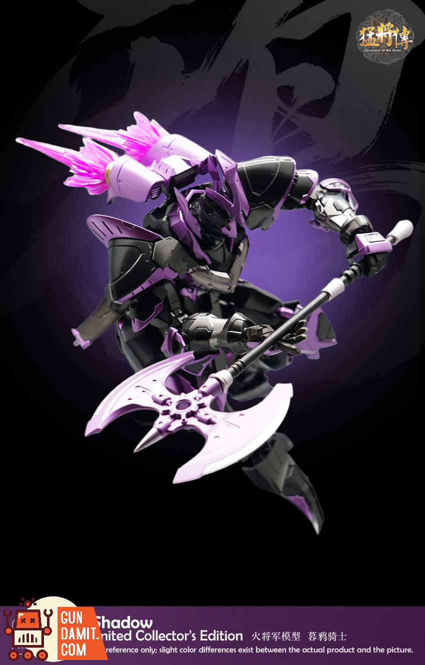 Hot General 1/100 MJZ-05 Dusk Crow Knight Night Paint Limited Ver. - View 6 Hot General 1/100 MJZ-05 Dusk Crow Knight Night Paint Limited Ver. - View 6