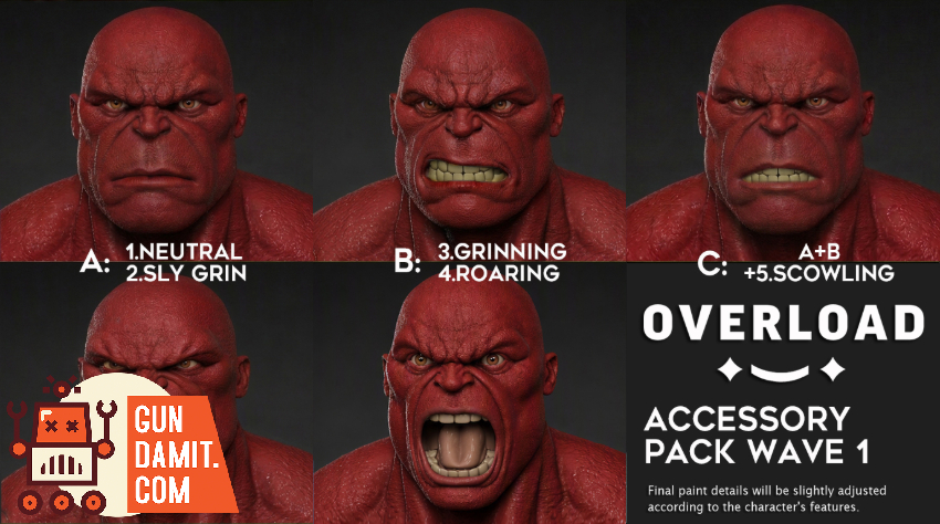 MODARC Studio Super Bulky Figure Body Red Skin Version - View 1 MODARC Studio Super Bulky Figure Body Red Skin Version - View 1