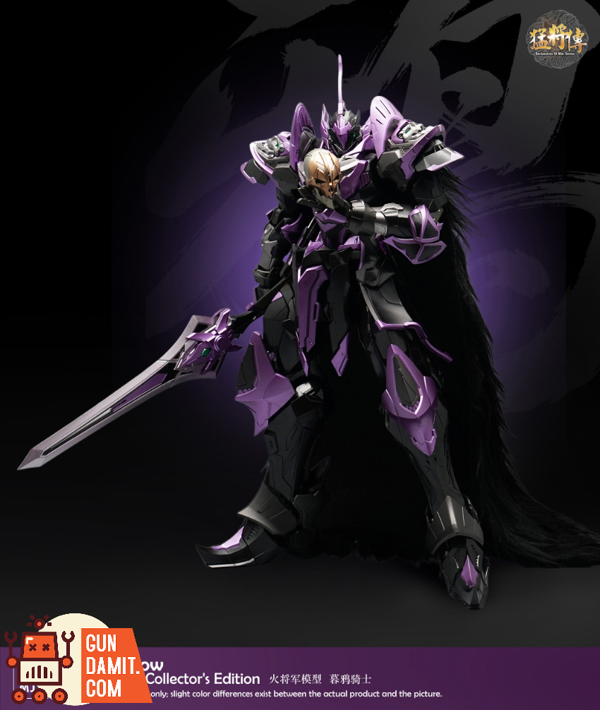 Hot General 1/100 MJZ-05 Dusk Crow Knight Night Paint Limited Ver. - View 1 Hot General 1/100 MJZ-05 Dusk Crow Knight Night Paint Limited Ver. - View 1