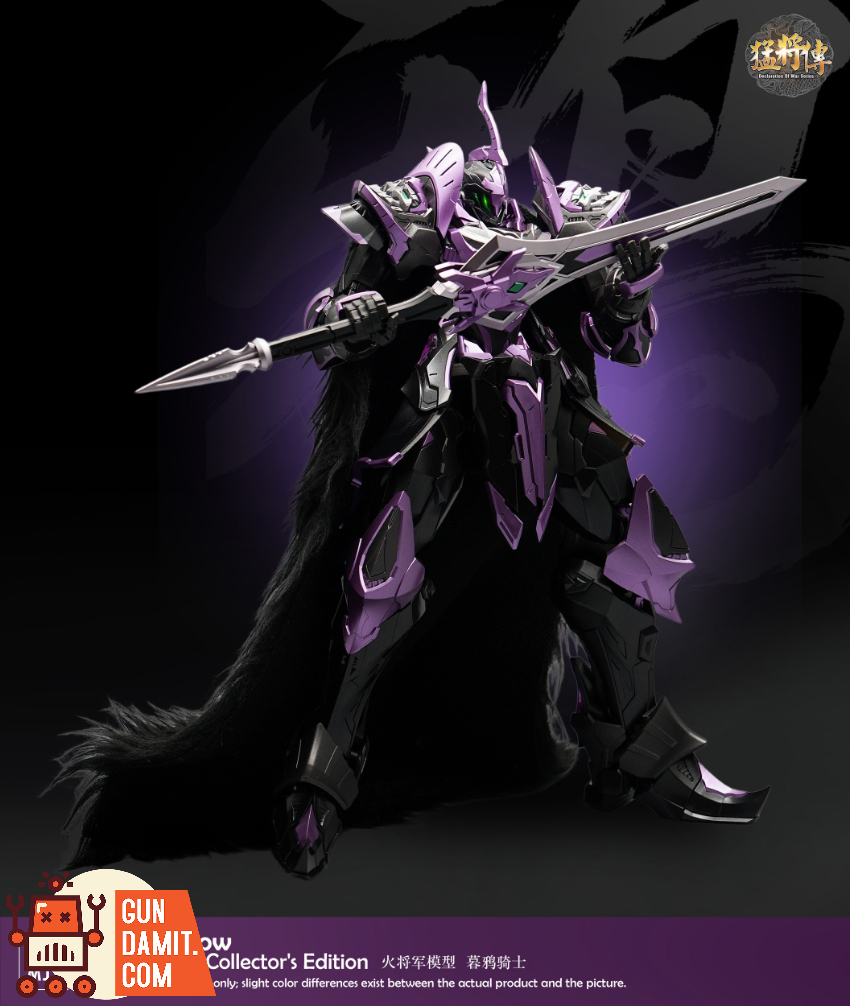 Hot General 1/100 MJZ-05 Dusk Crow Knight Night Paint Limited Ver. - View 2 Hot General 1/100 MJZ-05 Dusk Crow Knight Night Paint Limited Ver. - View 2