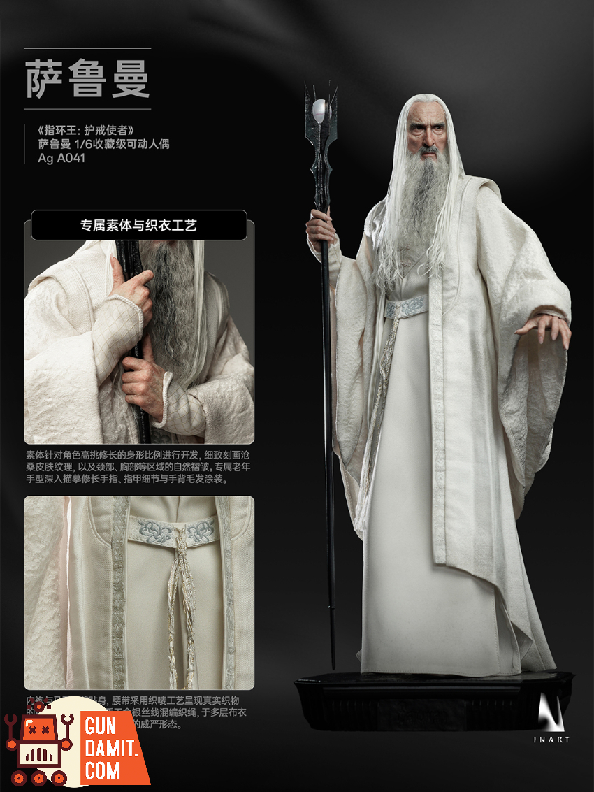 INART 1/6 Ag A041 The Fellowship of the Ring Saruman - View 24 INART 1/6 Ag A041 The Fellowship of the Ring Saruman - View 24