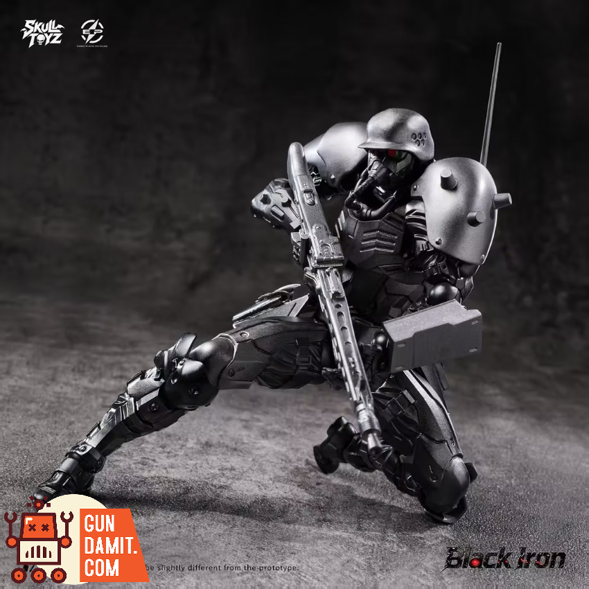 Skull Toyz x Snake 1/12 SK002-B Black Iron Classic Team - View 6 Skull Toyz x Snake 1/12 SK002-B Black Iron Classic Team - View 6