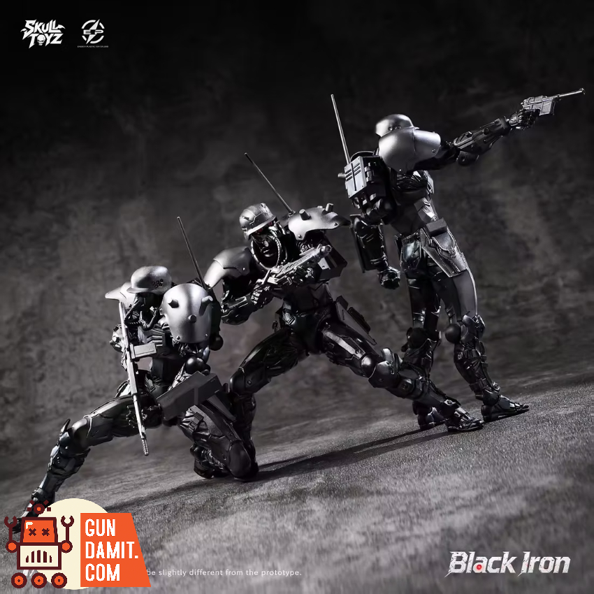 Skull Toyz x Snake 1/12 SK002-B Black Iron Classic Team - View 9 Skull Toyz x Snake 1/12 SK002-B Black Iron Classic Team - View 9