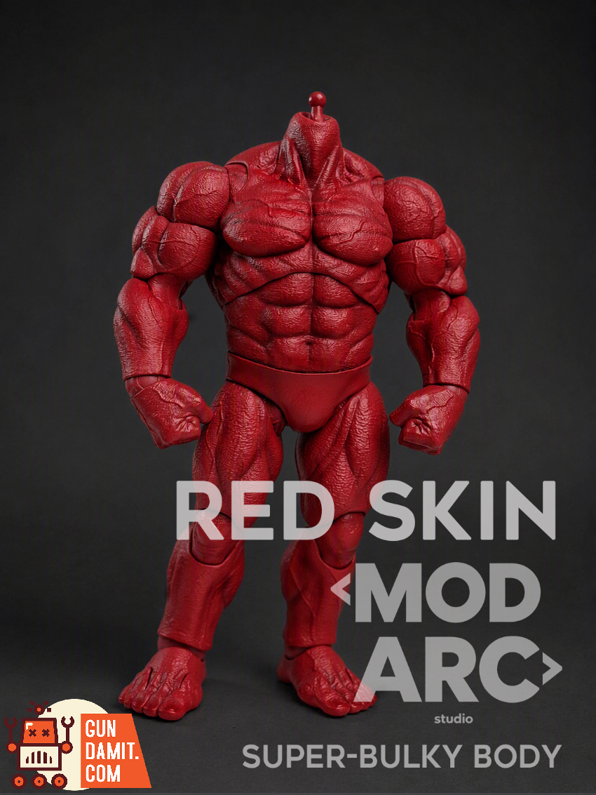 MODARC Studio Super Bulky Figure Body Red Skin Version - View 2 MODARC Studio Super Bulky Figure Body Red Skin Version - View 2