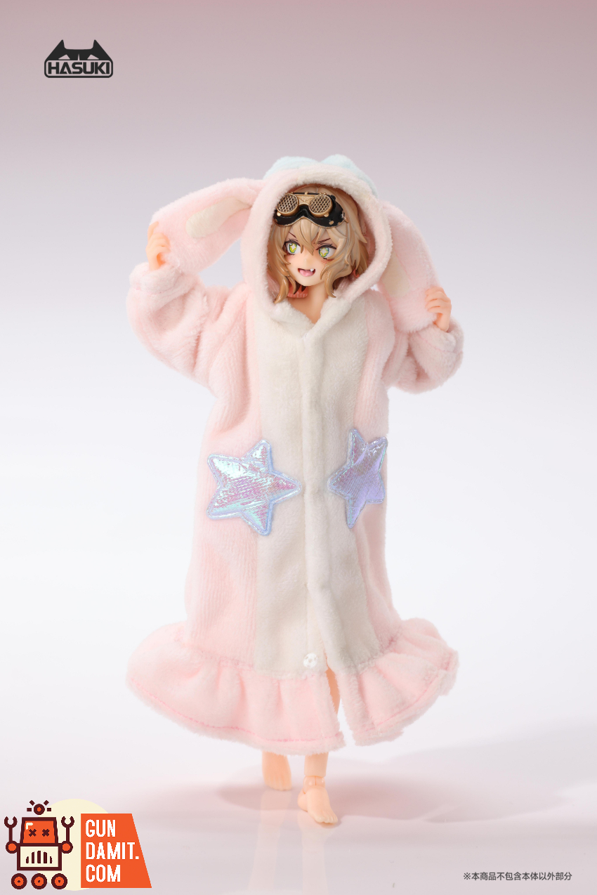 HASUKI 1/12 CS021C Figure Clothing Kigurumi Pajamas Rabbit Version - View 2 HASUKI 1/12 CS021C Figure Clothing Kigurumi Pajamas Rabbit Version - View 2