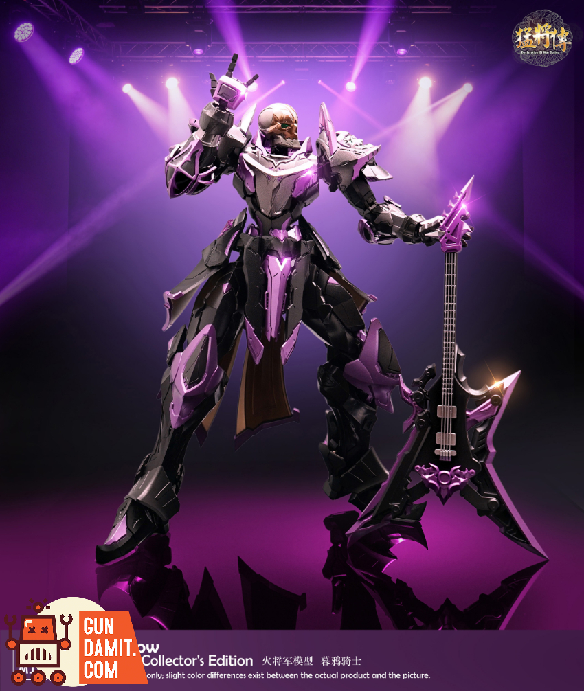 Hot General 1/100 MJZ-05 Dusk Crow Knight Night Paint Limited Ver. - View 13 Hot General 1/100 MJZ-05 Dusk Crow Knight Night Paint Limited Ver. - View 13