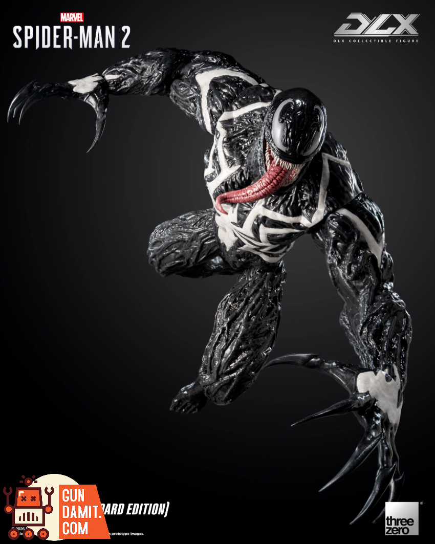 Threezero 3Z0967 Marvel's Spider-Man 2 DLX Venom Standard Version - View 12 Threezero 3Z0967 Marvel's Spider-Man 2 DLX Venom Standard Version - View 12