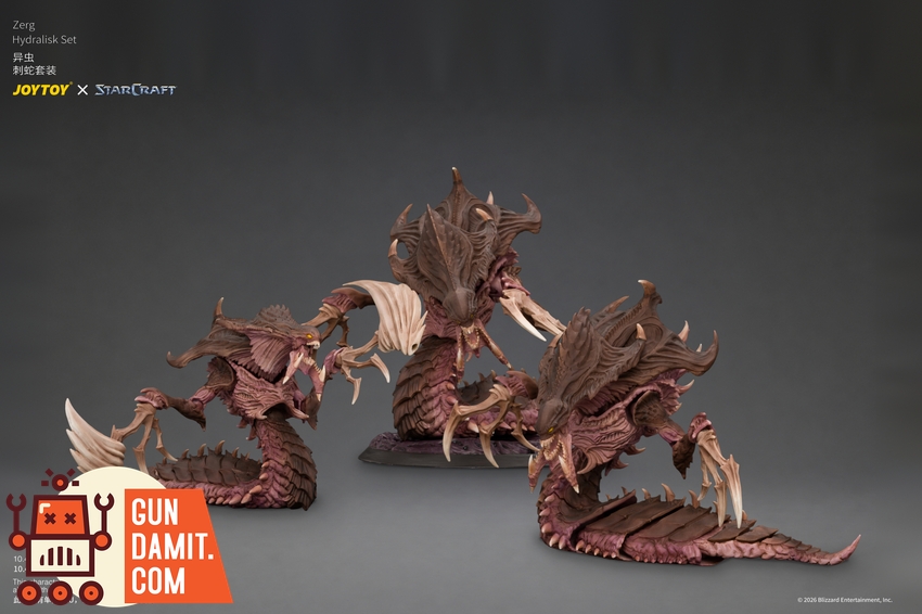 JoyToy JT05206 1/25 STARCRAFT Zerg Hydralisk Set - View 3 JoyToy JT05206 1/25 STARCRAFT Zerg Hydralisk Set - View 3