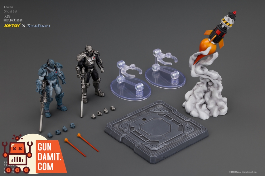 JoyToy JT05169 1/25 STARCRAFT Terran Ghost Set - View 11 JoyToy JT05169 1/25 STARCRAFT Terran Ghost Set - View 11