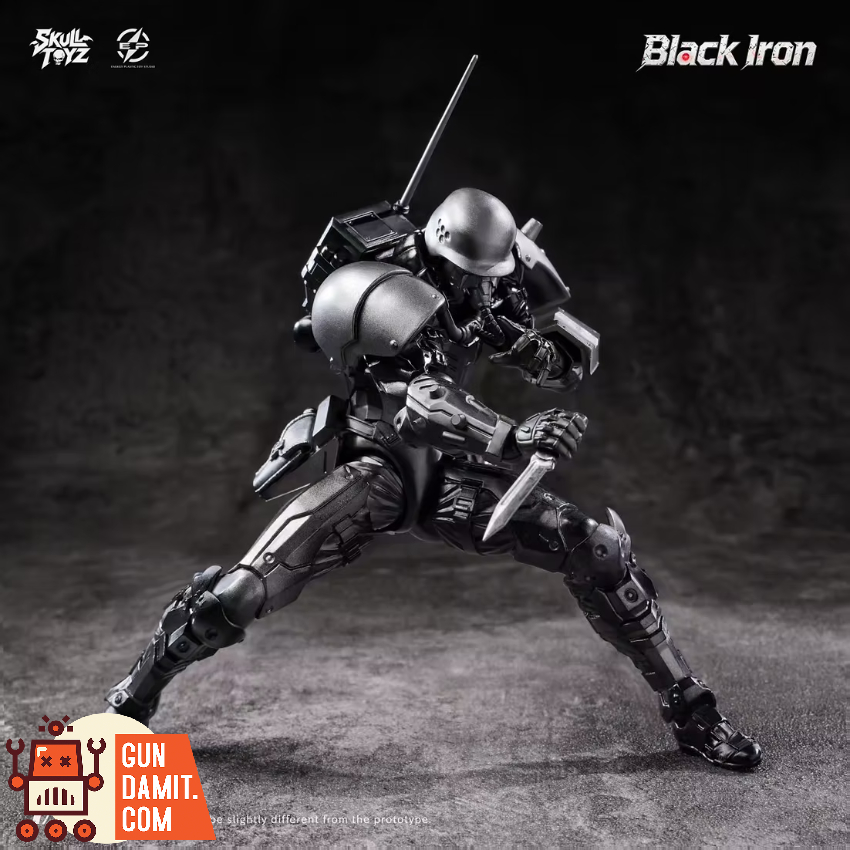 Skull Toyz x Snake 1/12 SK002-B Black Iron Classic Team - View 5 Skull Toyz x Snake 1/12 SK002-B Black Iron Classic Team - View 5