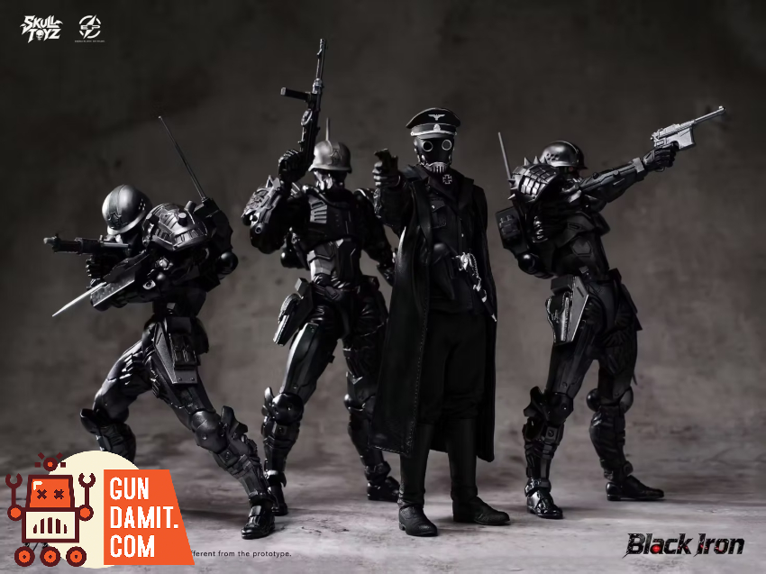 Skull Toyz x Snake 1/12 SK002-B Black Iron Classic Team - View 7 Skull Toyz x Snake 1/12 SK002-B Black Iron Classic Team - View 7