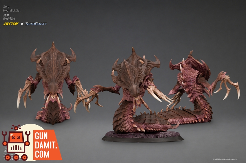 JoyToy JT05206 1/25 STARCRAFT Zerg Hydralisk Set - View 2 JoyToy JT05206 1/25 STARCRAFT Zerg Hydralisk Set - View 2