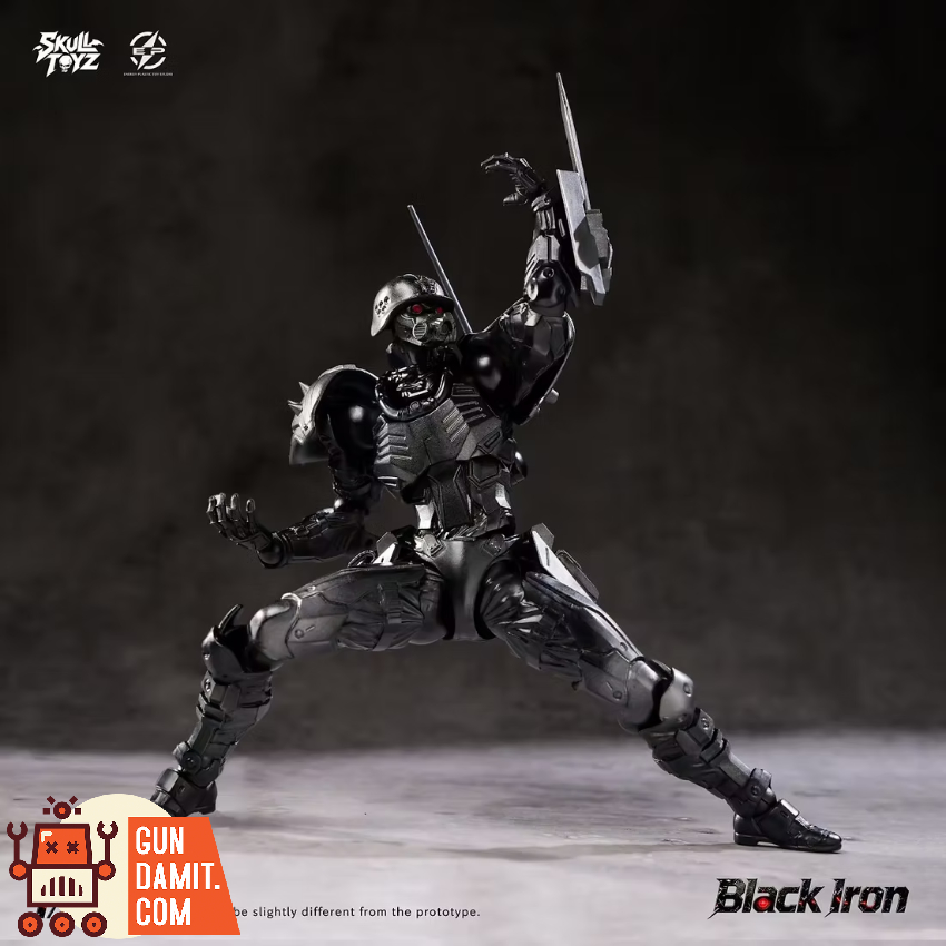 Skull Toyz x Snake 1/12 SK003-A Black Iron Cyber Solo - View 2 Skull Toyz x Snake 1/12 SK003-A Black Iron Cyber Solo - View 2
