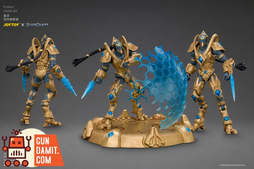 JoyToy JT05183 1/25 STARCRAFT Protoss Zealot Set - View 3 JoyToy JT05183 1/25 STARCRAFT Protoss Zealot Set - View 3
