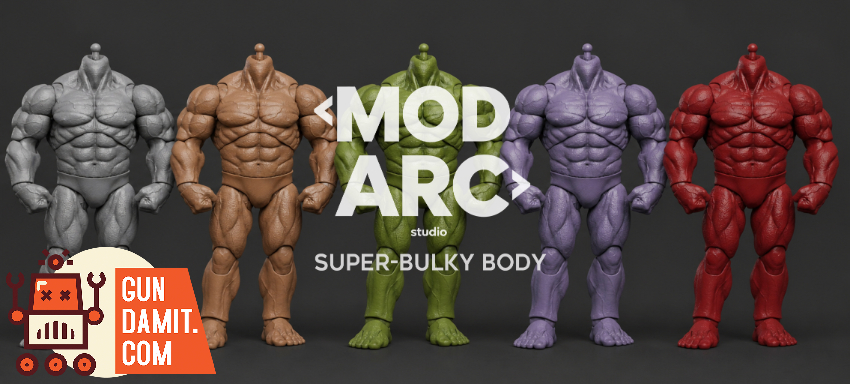 MODARC Studio Super Bulky Figure Body Purple Skin Version - View 1 MODARC Studio Super Bulky Figure Body Purple Skin Version - View 1