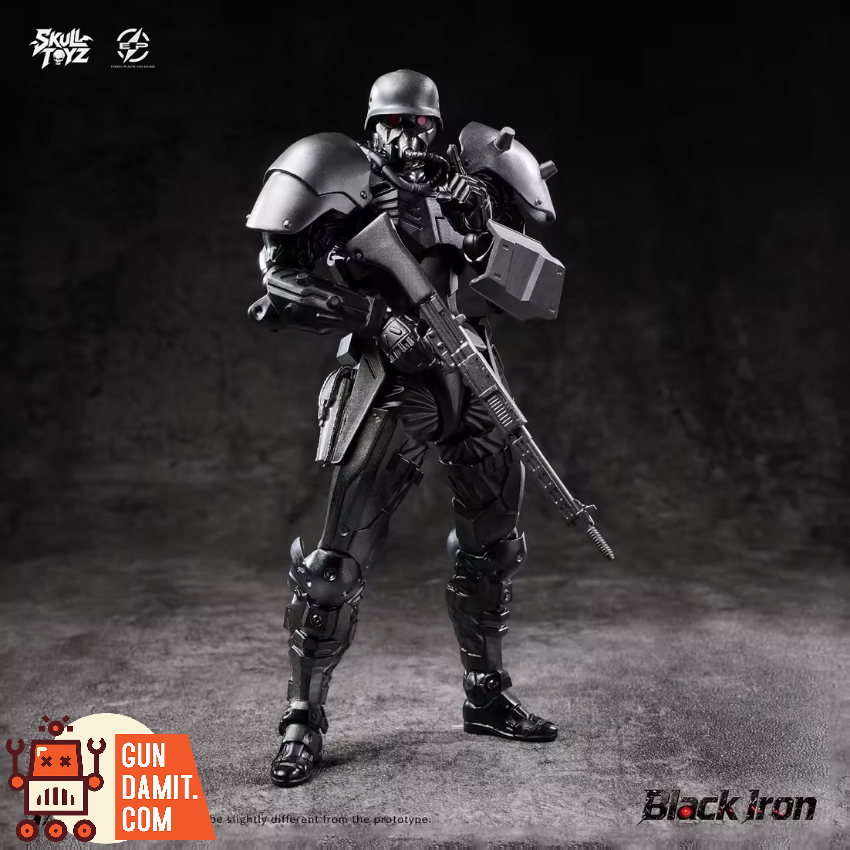 Skull Toyz x Snake 1/12 SK002-B Black Iron Classic Team - View 4 Skull Toyz x Snake 1/12 SK002-B Black Iron Classic Team - View 4