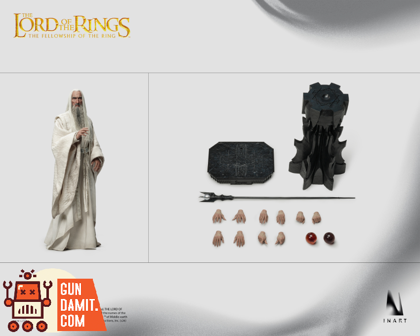 INART 1/6 Ag A041 The Fellowship of the Ring Saruman - View 22 INART 1/6 Ag A041 The Fellowship of the Ring Saruman - View 22
