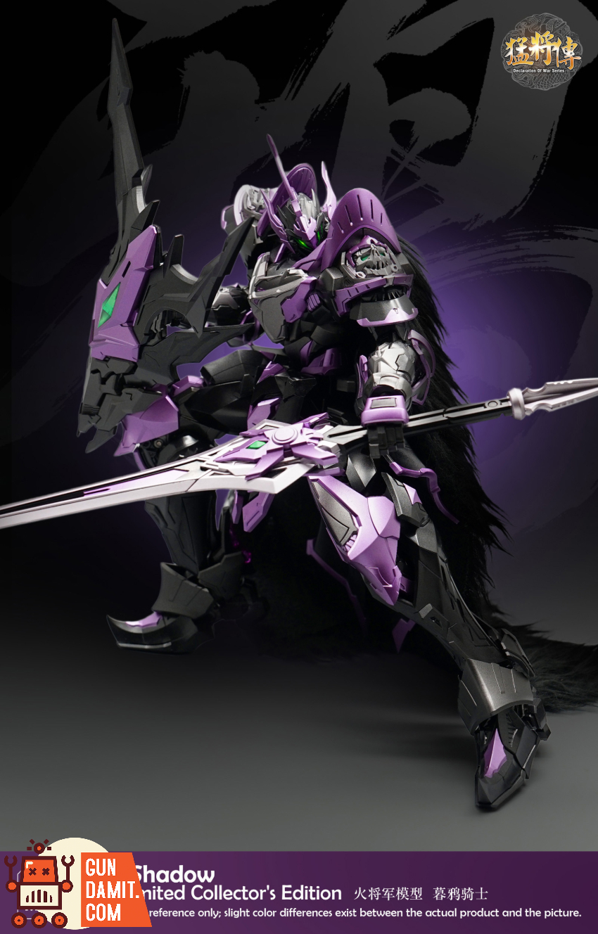 Hot General 1/100 MJZ-05 Dusk Crow Knight Night Paint Limited Ver. - View 3 Hot General 1/100 MJZ-05 Dusk Crow Knight Night Paint Limited Ver. - View 3