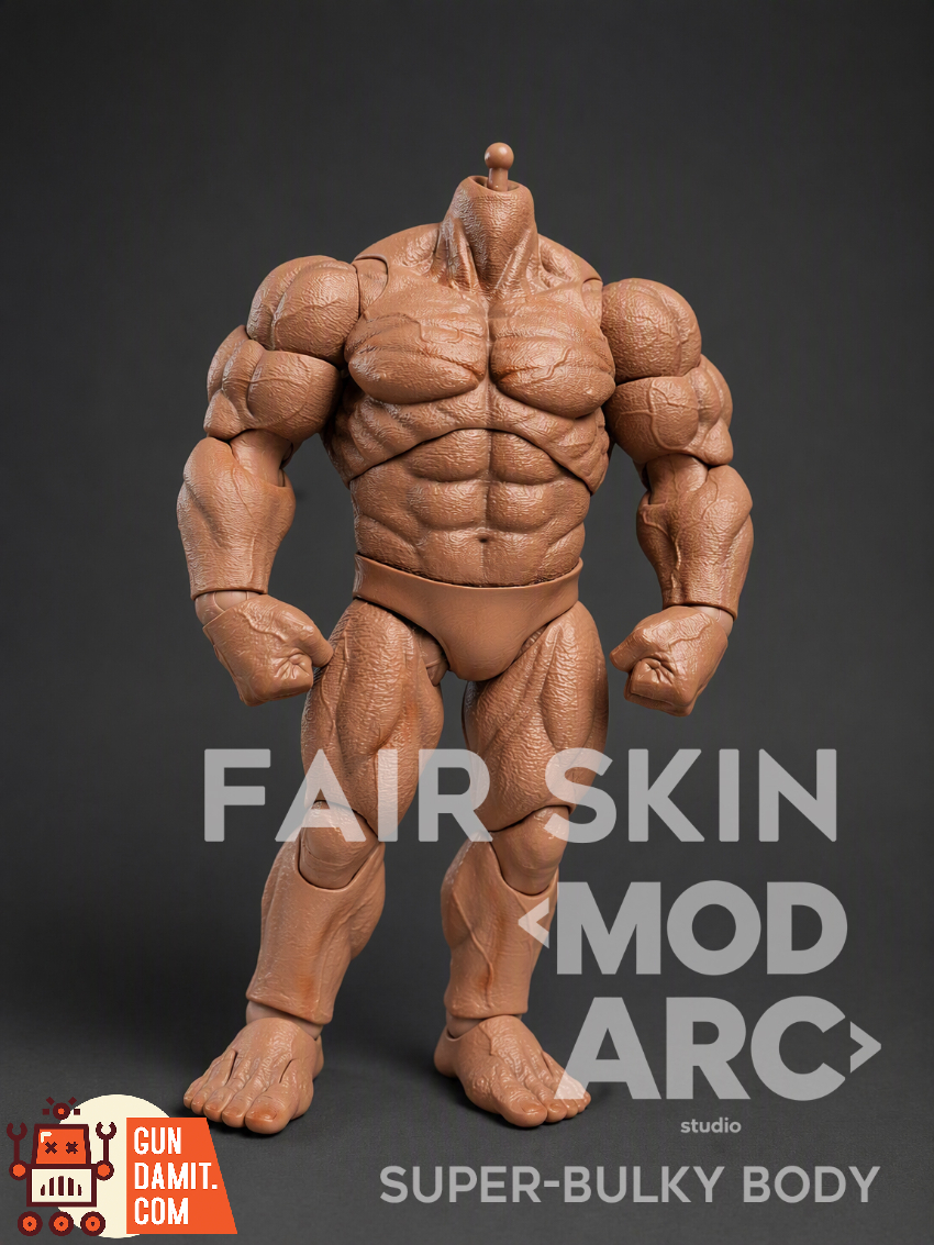 MODARC Studio Super Bulky Figure Body Fair Skin Version - View 2 MODARC Studio Super Bulky Figure Body Fair Skin Version - View 2