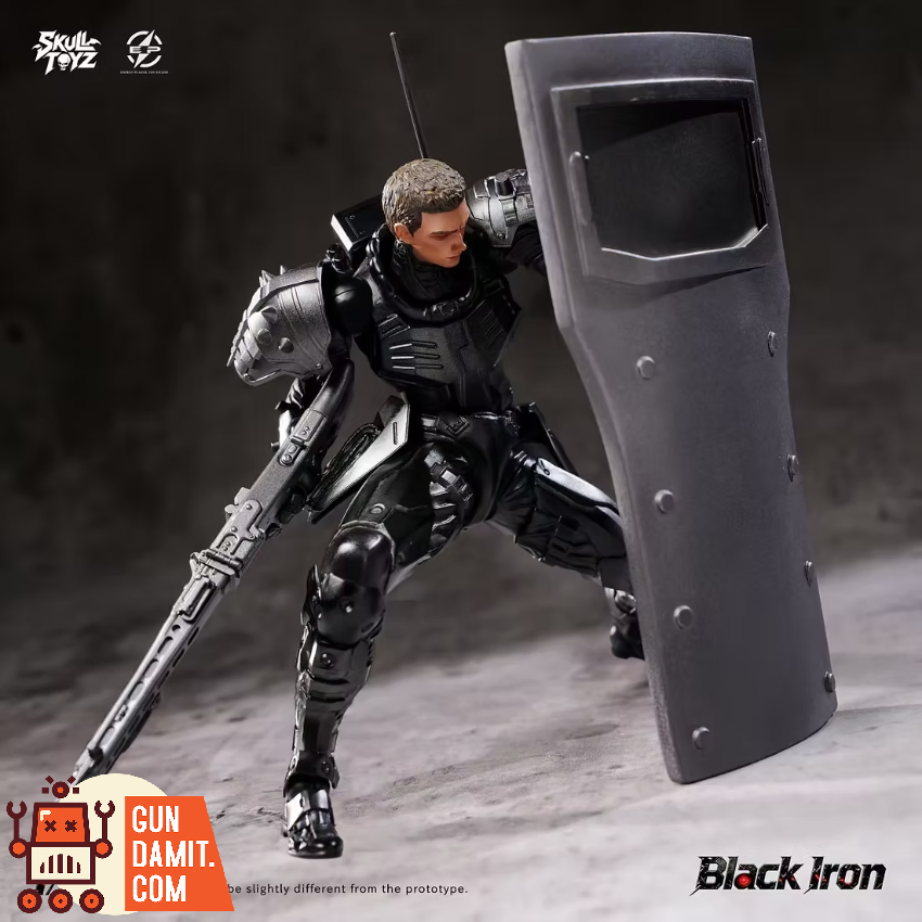 Skull Toyz x Snake 1/12 SK003-B Black Iron Cyber Team - View 1 Skull Toyz x Snake 1/12 SK003-B Black Iron Cyber Team - View 1