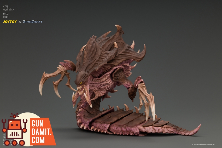 JoyToy JT05190 1/25 STARCRAFT Zerg Hydralisk - View 8 JoyToy JT05190 1/25 STARCRAFT Zerg Hydralisk - View 8