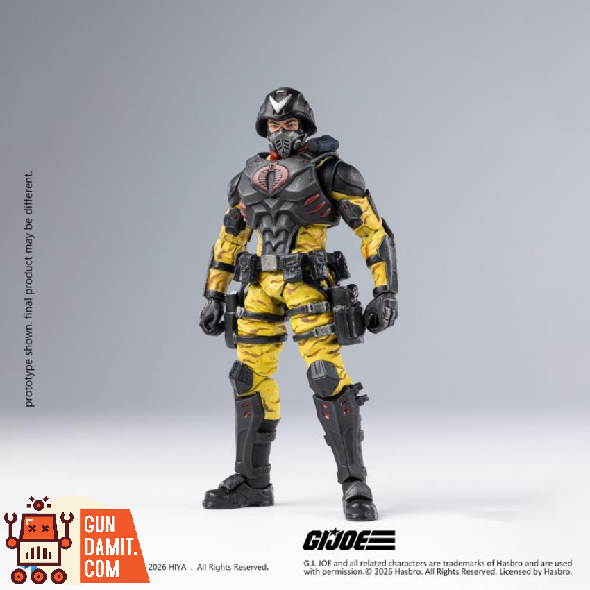 Hiya Toys 1/18 EMG0462 G.I. Joe Cobra Officer Python Patrol Version - View 2 Hiya Toys 1/18 EMG0462 G.I. Joe Cobra Officer Python Patrol Version - View 2