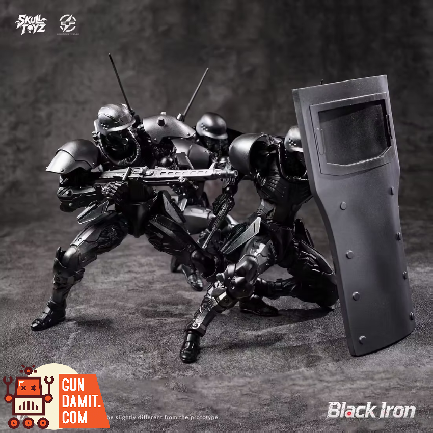 Skull Toyz x Snake 1/12 SK002-B Black Iron Classic Team - View 3 Skull Toyz x Snake 1/12 SK002-B Black Iron Classic Team - View 3