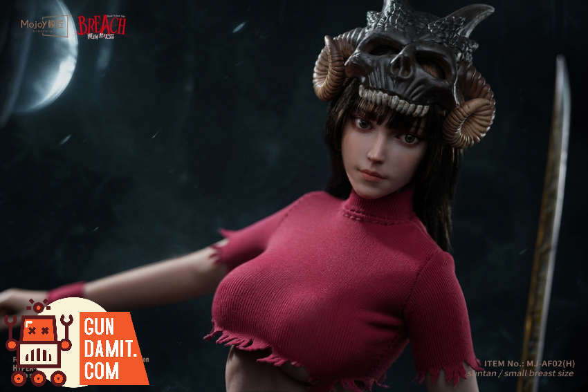 Mojoy 1/6 MJ-AF02H Slender Girlish Body with Head Sculpt Red Ver. - View 15 Mojoy 1/6 MJ-AF02H Slender Girlish Body with Head Sculpt Red Ver. - View 15
