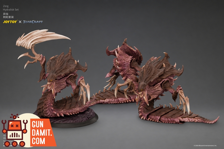 JoyToy JT05206 1/25 STARCRAFT Zerg Hydralisk Set - View 4 JoyToy JT05206 1/25 STARCRAFT Zerg Hydralisk Set - View 4