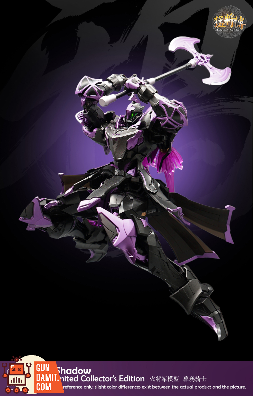 Hot General 1/100 MJZ-05 Dusk Crow Knight Night Paint Limited Ver. - View 5 Hot General 1/100 MJZ-05 Dusk Crow Knight Night Paint Limited Ver. - View 5