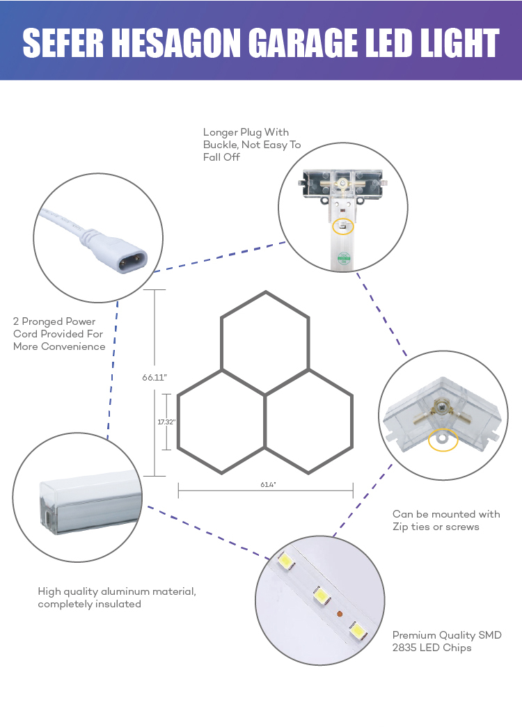 hexagon light