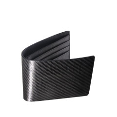 3K Twill Carbon Fiber Short Wallet for Women and Men Wholesale