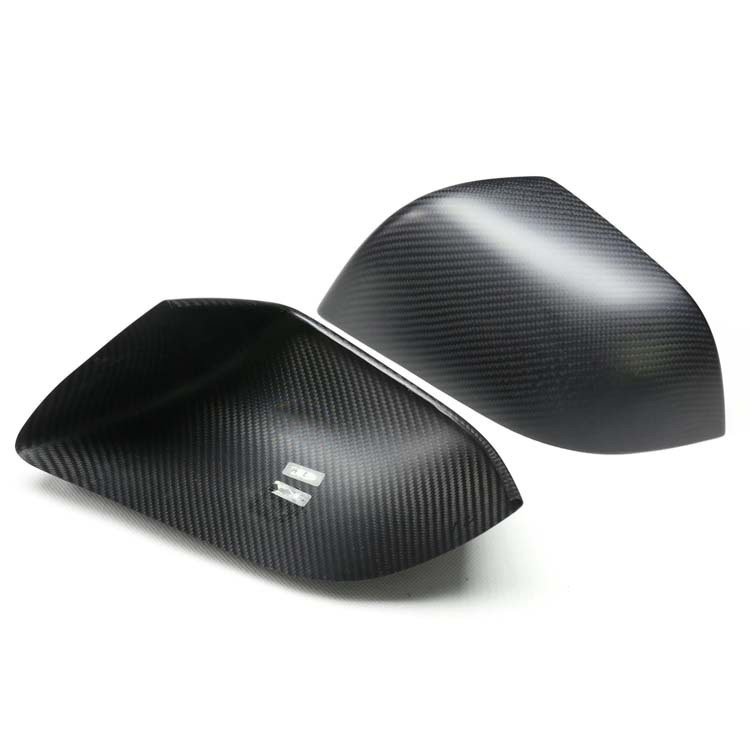 3K, Forged, Honeycomb Carbon Fiber Adhesive Side-view Mirror Covers Overlays for Tesla Model 3, Model Y, Model X, 2021 Model S