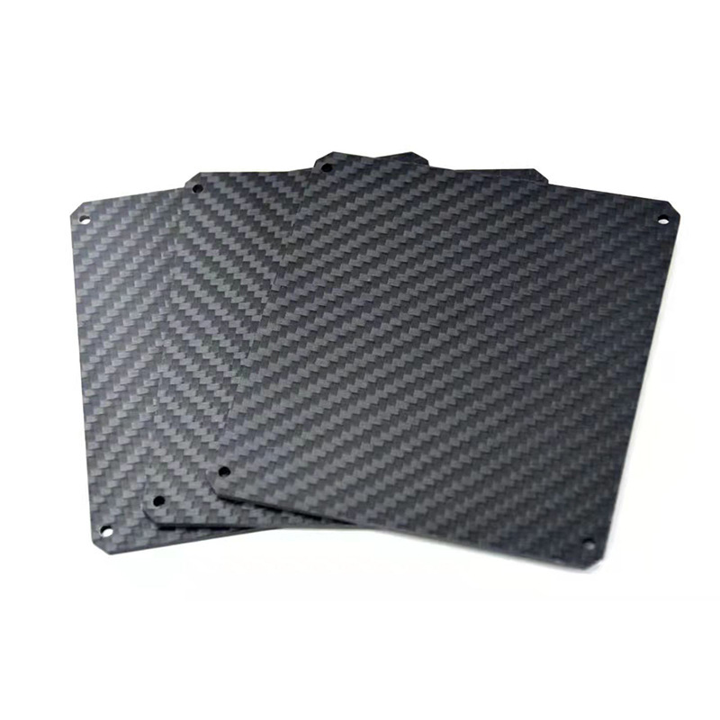 Custom-made CNC machined Carbon Fiber Reinforced Polymer (CFRP) Plates, Sheets, Substrates |+/-0.05mm precise fabrication components