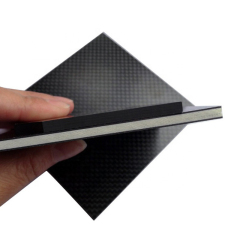 Sandwich Structure Carbon Fiber Sheets with PU PVC PMI foam core or NOMEX® aluminum honeycomb core