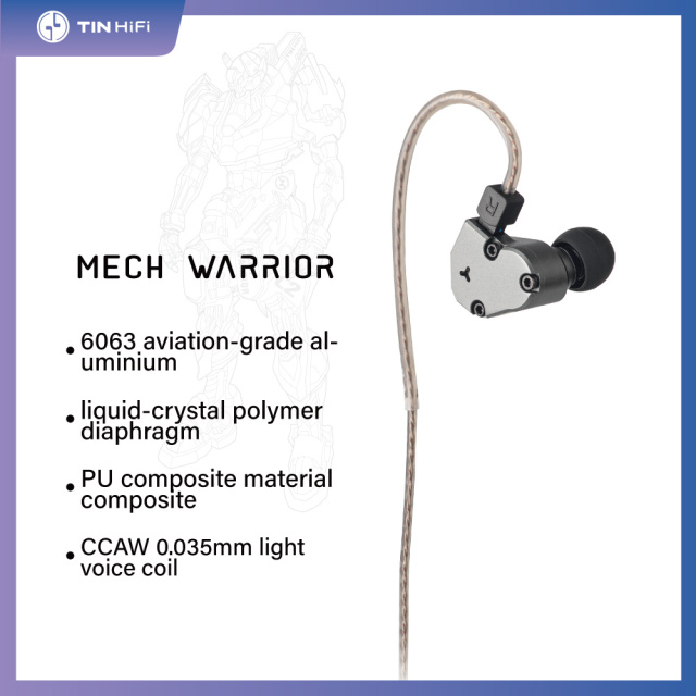 TINHIFI C2 Mech Warrior All-aluminum Mecha Style Cost-effective Earphones