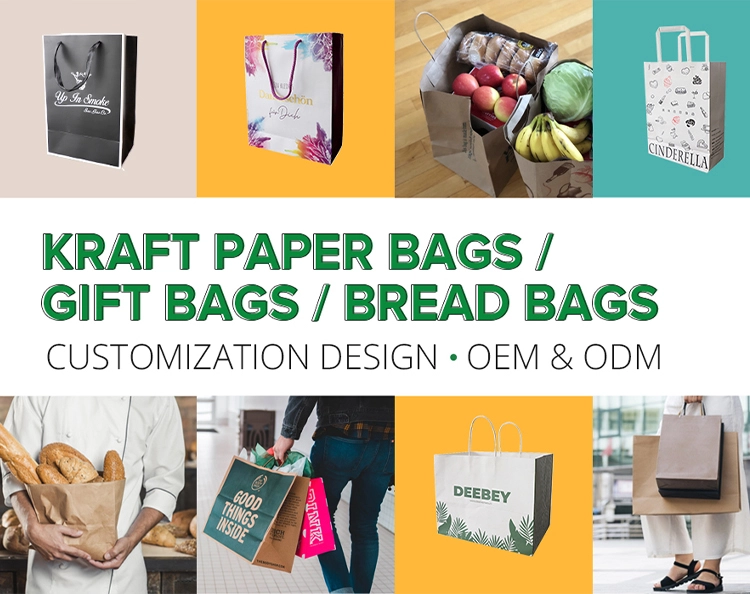 Kraft papre bag Gift bags Bread bags