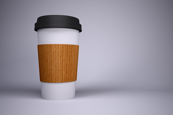 Coffee cup with lid lets you enjoy coffee better