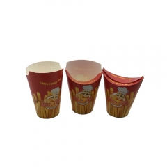 Iraq Popular New Design Disposable French Fry Paper Cup