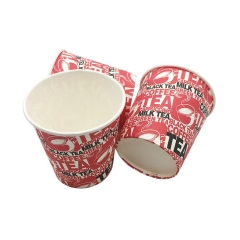 wholesale to go disposable coffee paper cup single wall