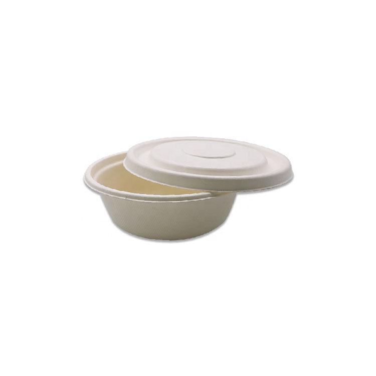 16OZ Sugarcane Bowl With Lid