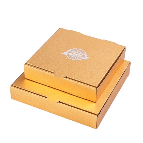 personalized logo brown pizza box with corrugated paper